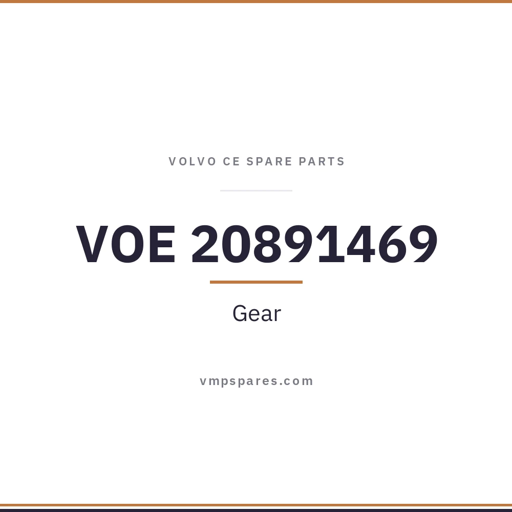 VOE 20891469 – Gear