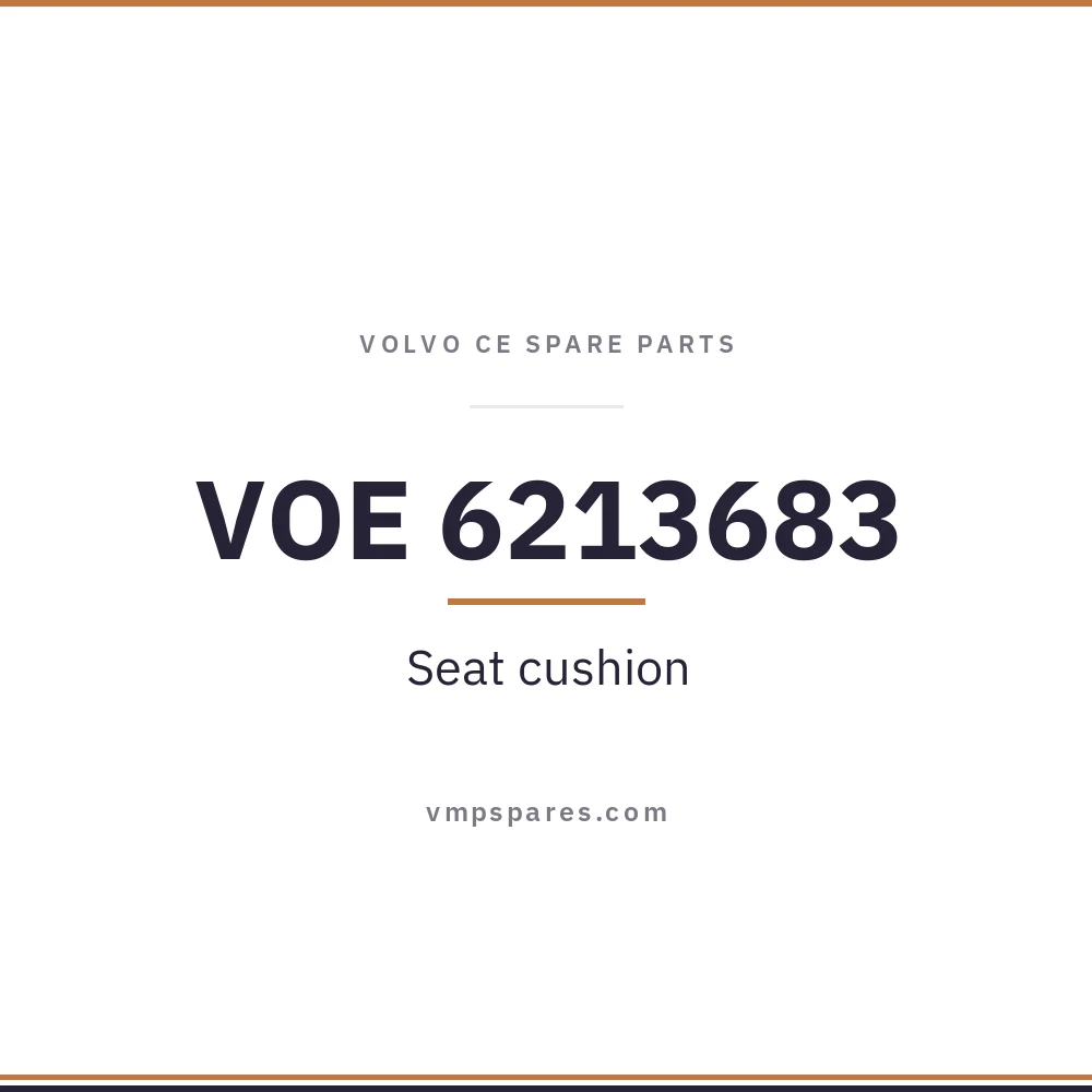 VOE 6213683 – Seat cushion