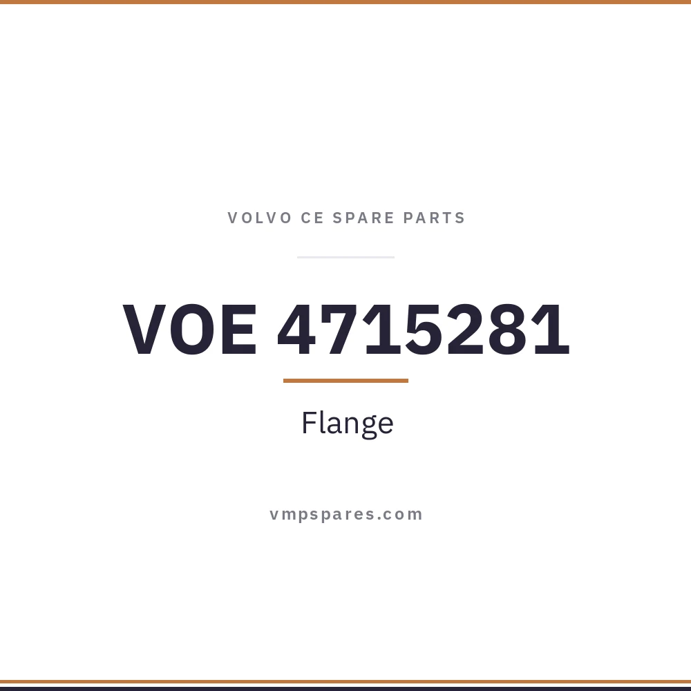 VOE 4715281 – Flange