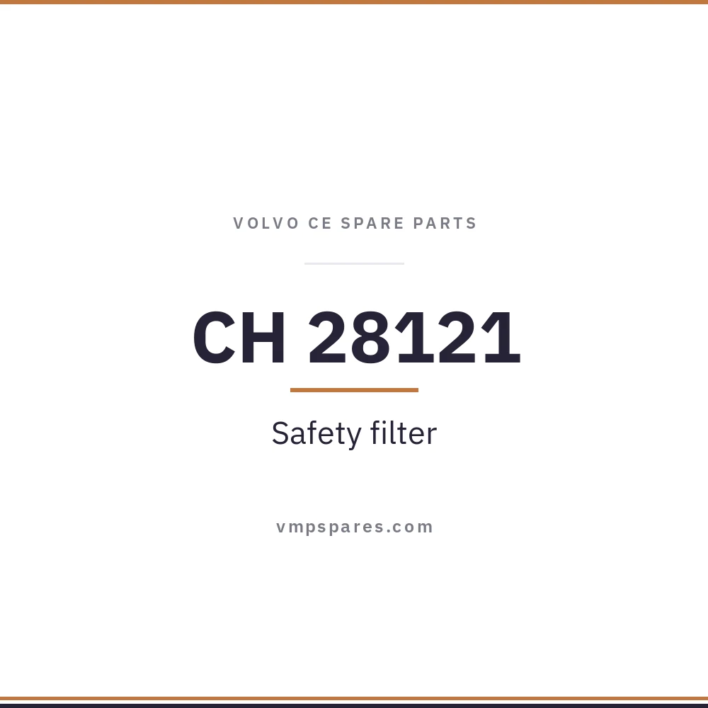 CH 28121 – Safety filter