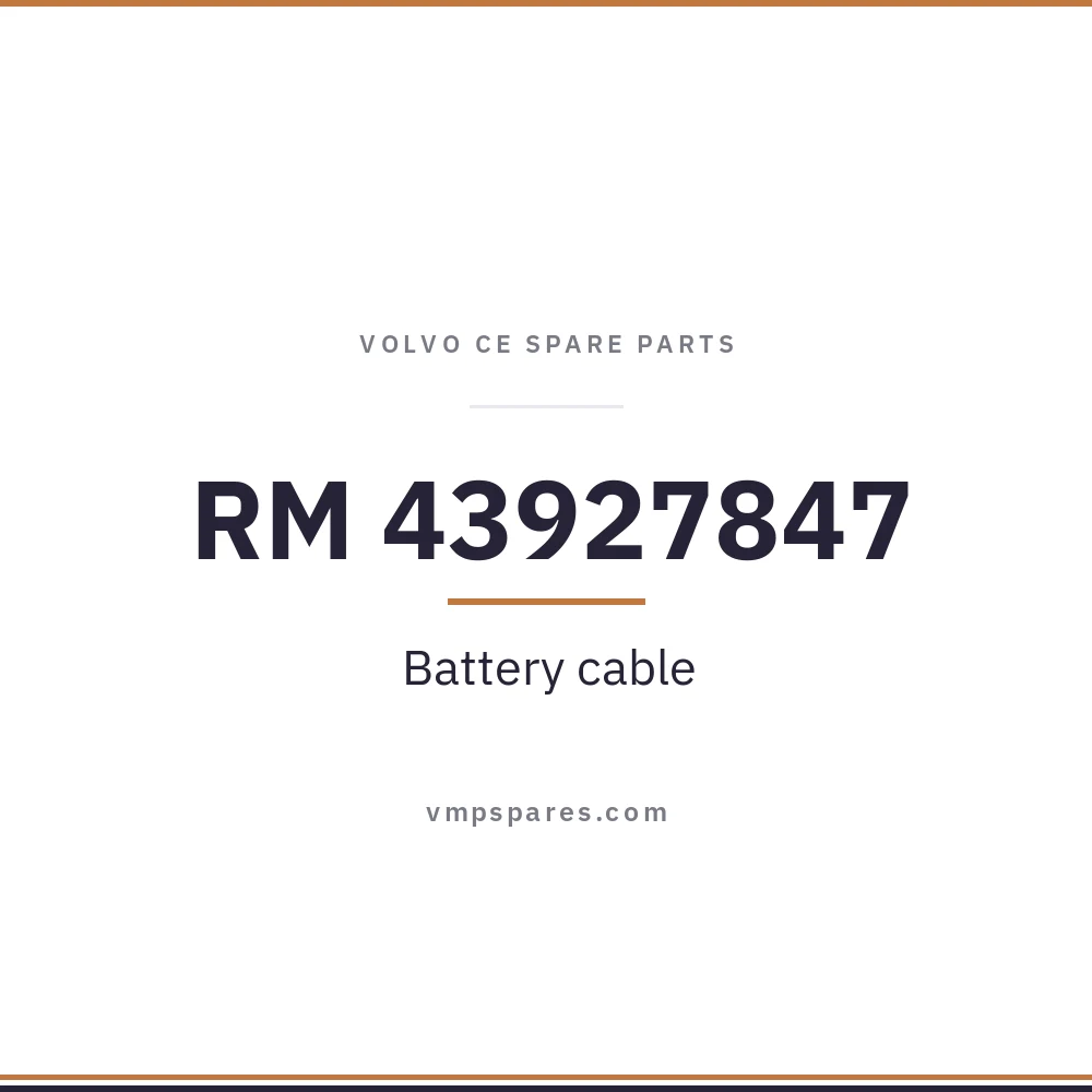RM 43927847 – Battery cable