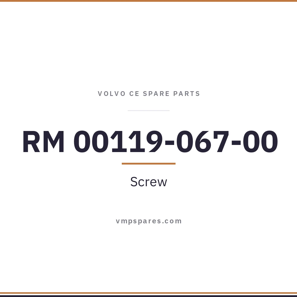RM 00119-067-00 – Screw