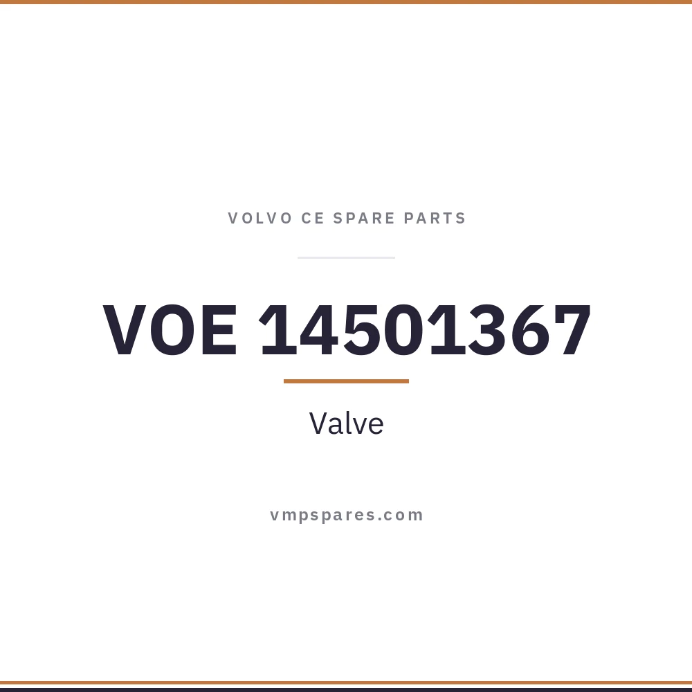 VOE 14501367 – Valve