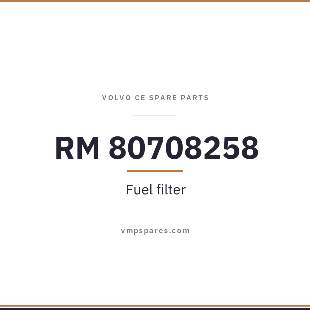 RM 80708258 – Fuel filter
