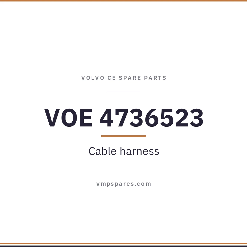 VOE 4736523 – Cable harness