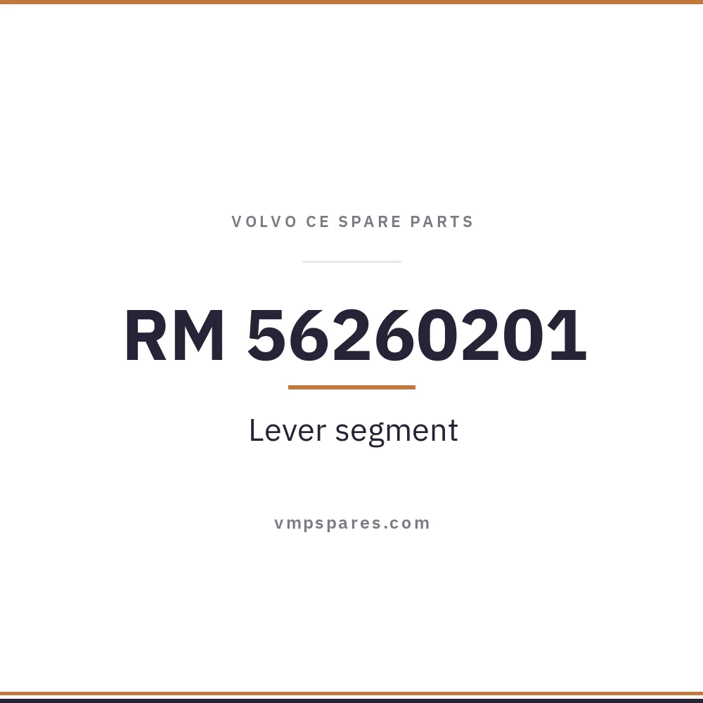 RM 56260201 – Lever segment
