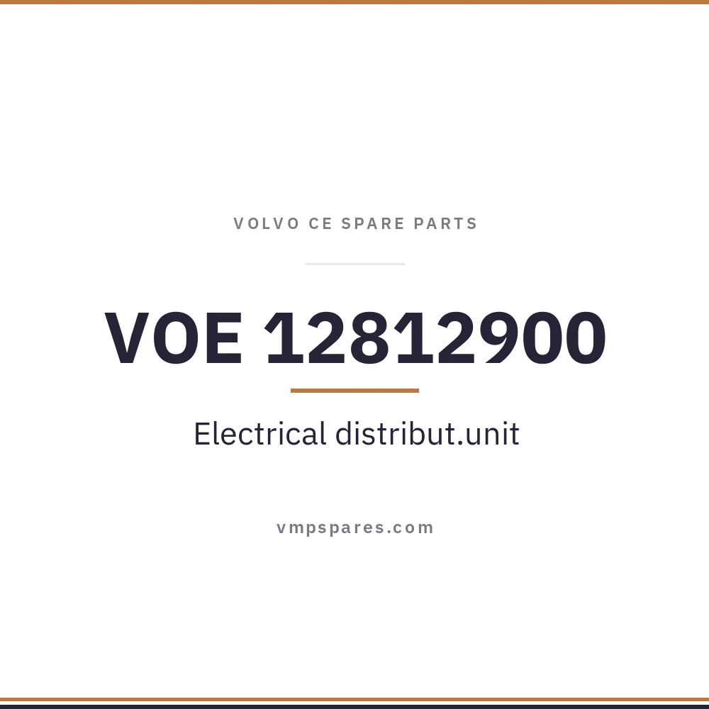 VOE 12812900 – Electrical distribut.unit