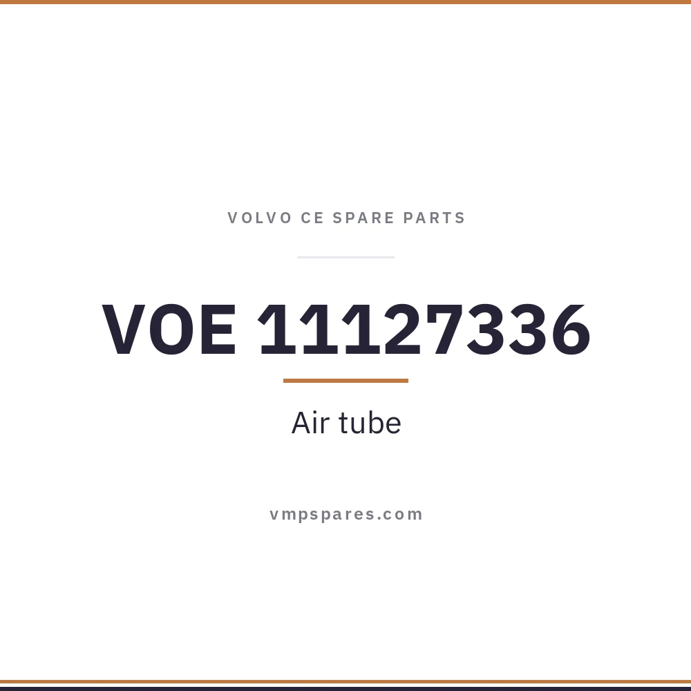 VOE 11127336 – Air tube