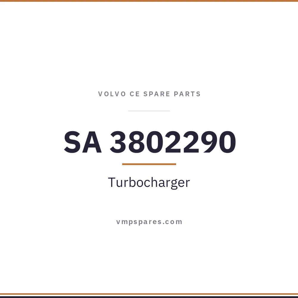 SA 3802290 – Turbocharger