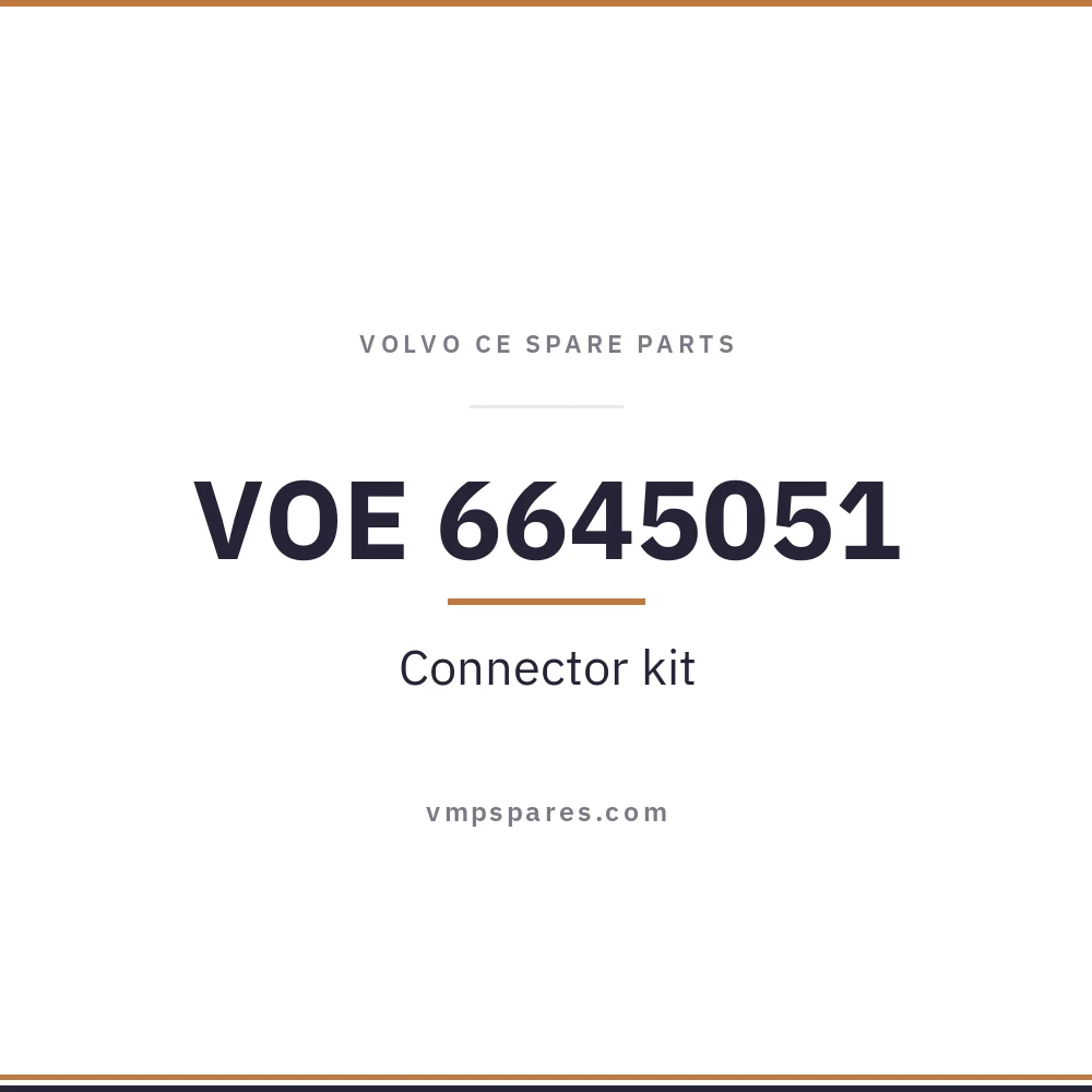 VOE 6645051 – Connector kit