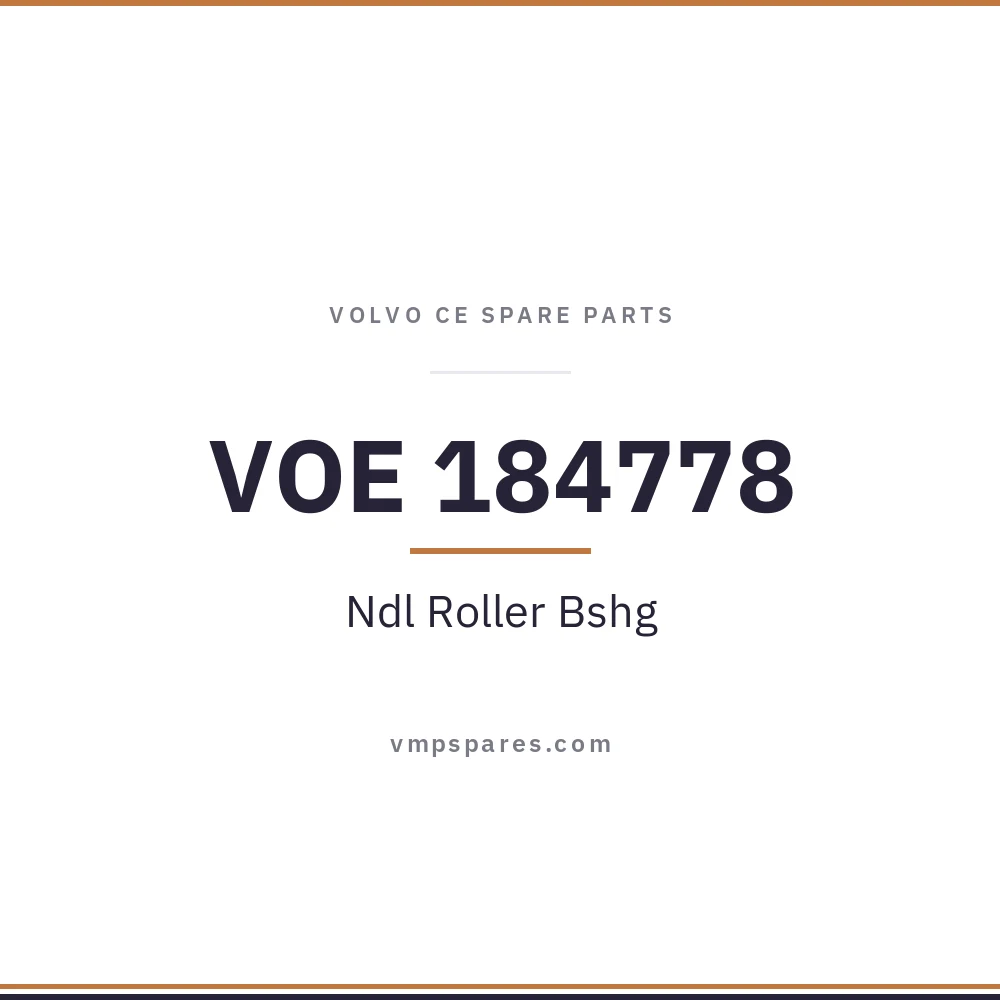 VOE 184778 – Ndl Roller Bshg
