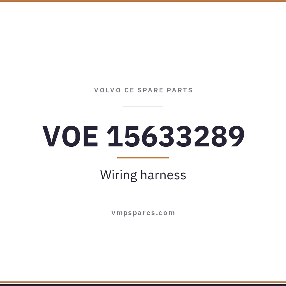 VOE 15633289 – Wiring harness