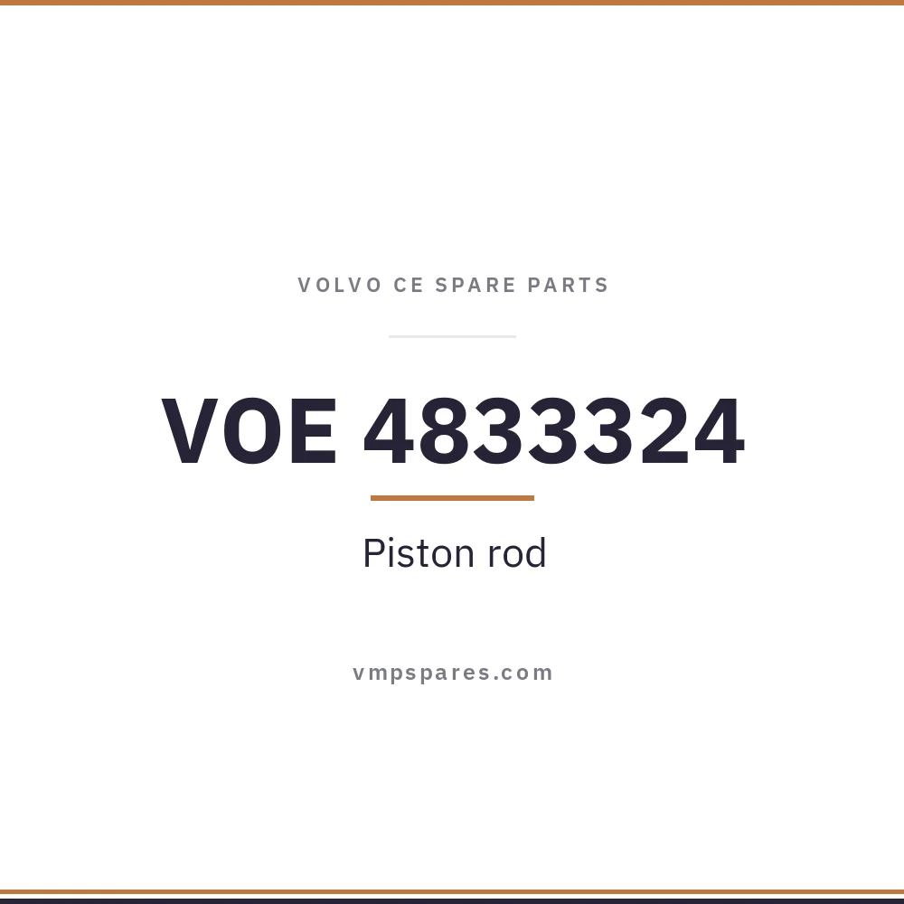 VOE 4833324 – Piston rod