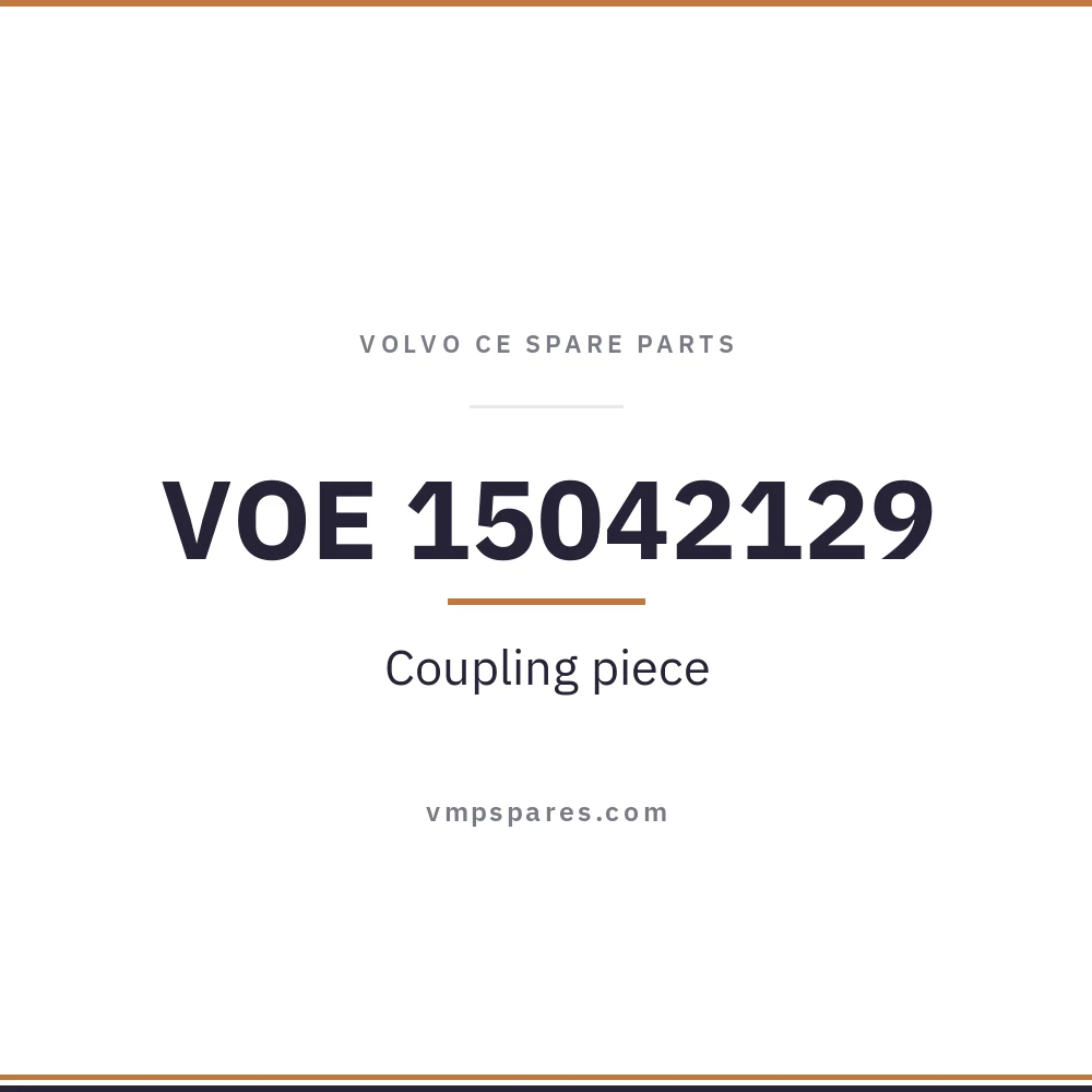 VOE 15042129 – Coupling piece