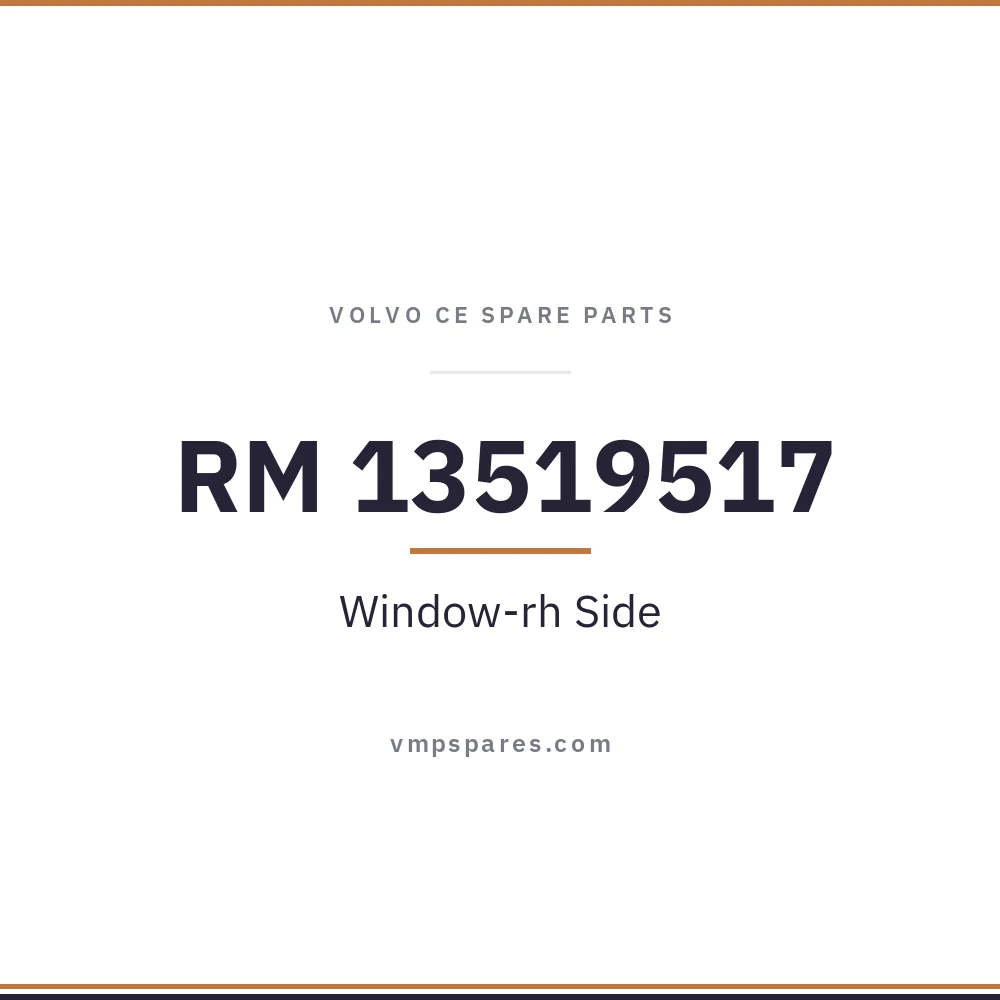 RM 13519517 – Window-rh Side