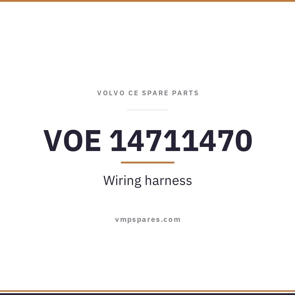 VOE 14711470 – Wiring harness