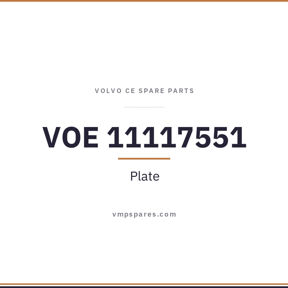 VOE 11117551 – Plate