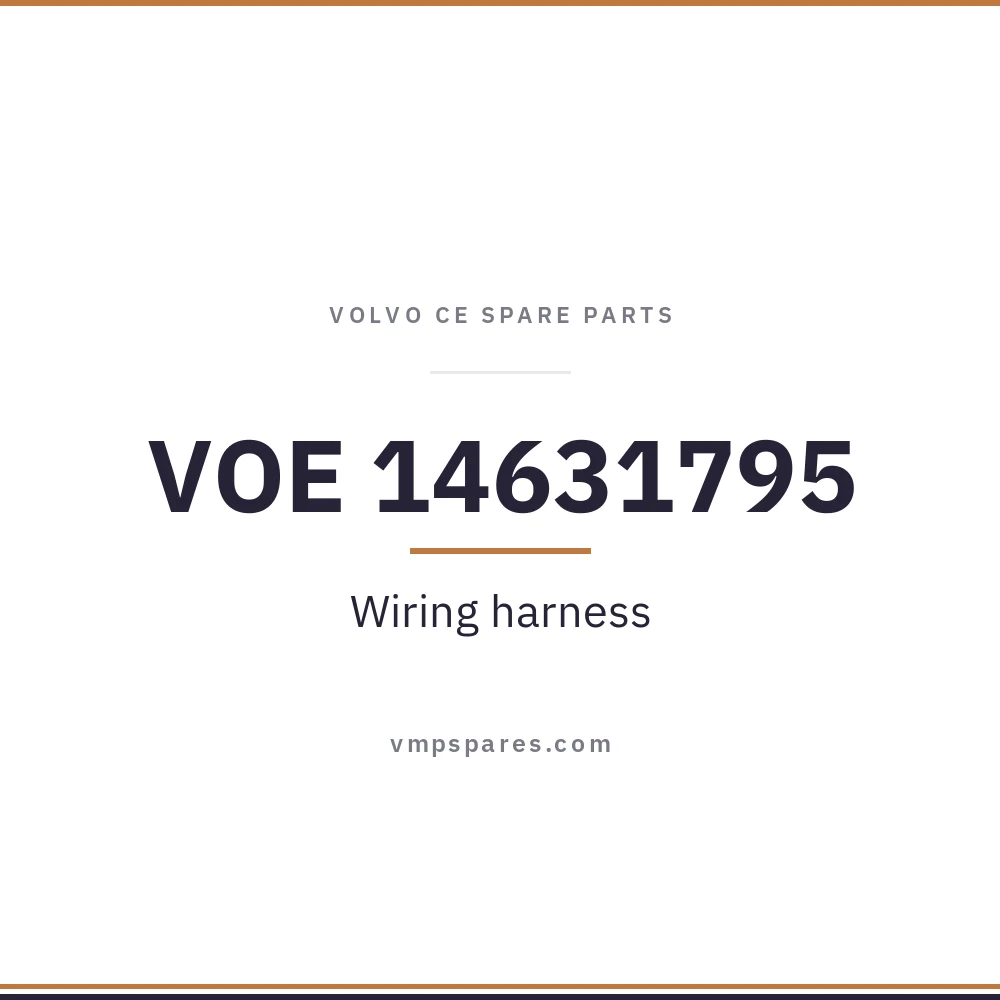 VOE 14631795 – Wiring harness