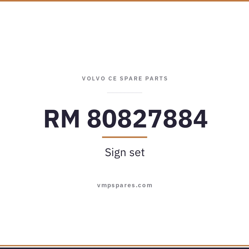 RM 80827884 – Sign set