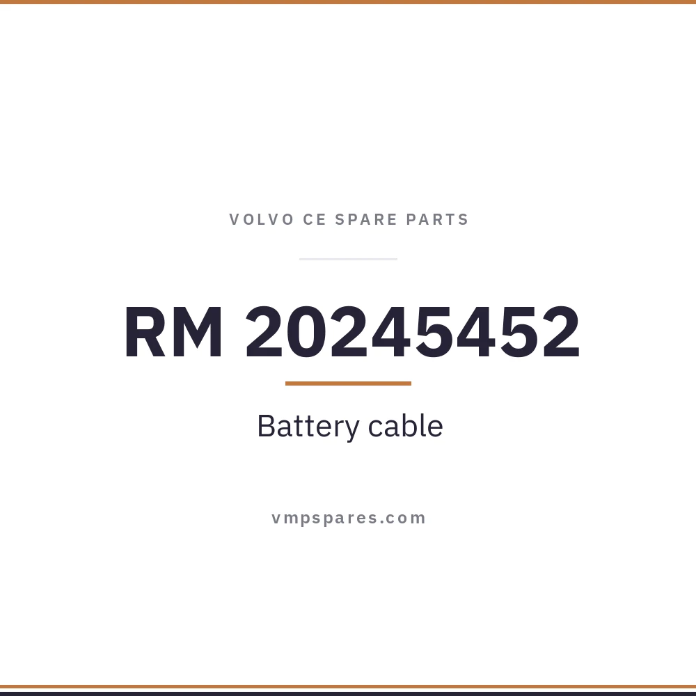 RM 20245452 – Battery cable