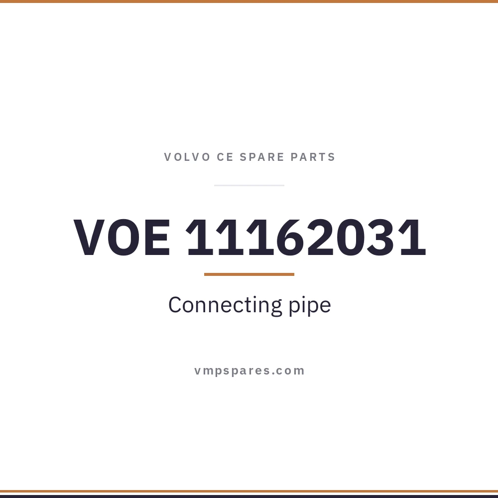 VOE 11162031 – Connecting pipe