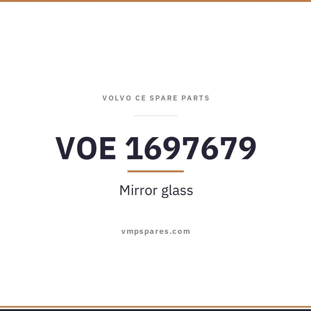 VOE 1697679 – Mirror glass