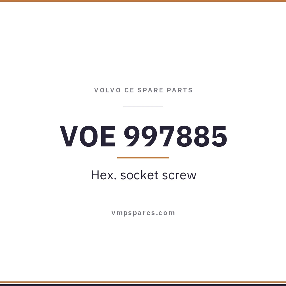 VOE 997885 – Hex. socket screw
