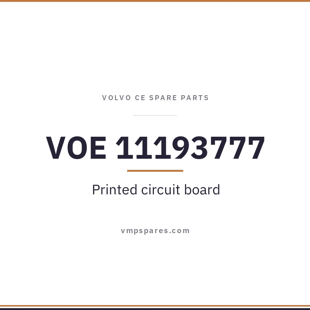VOE 11193777 – Printed circuit board