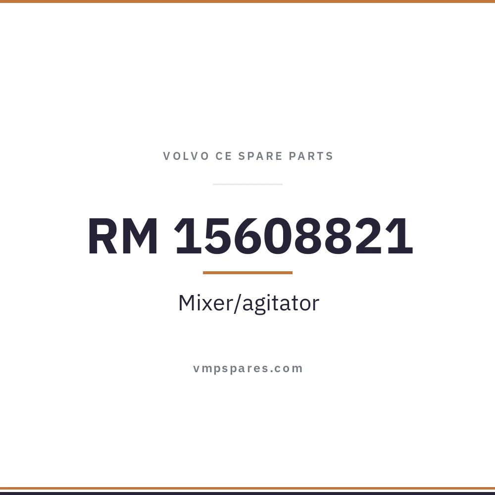 RM 15608821 – Mixer/agitator
