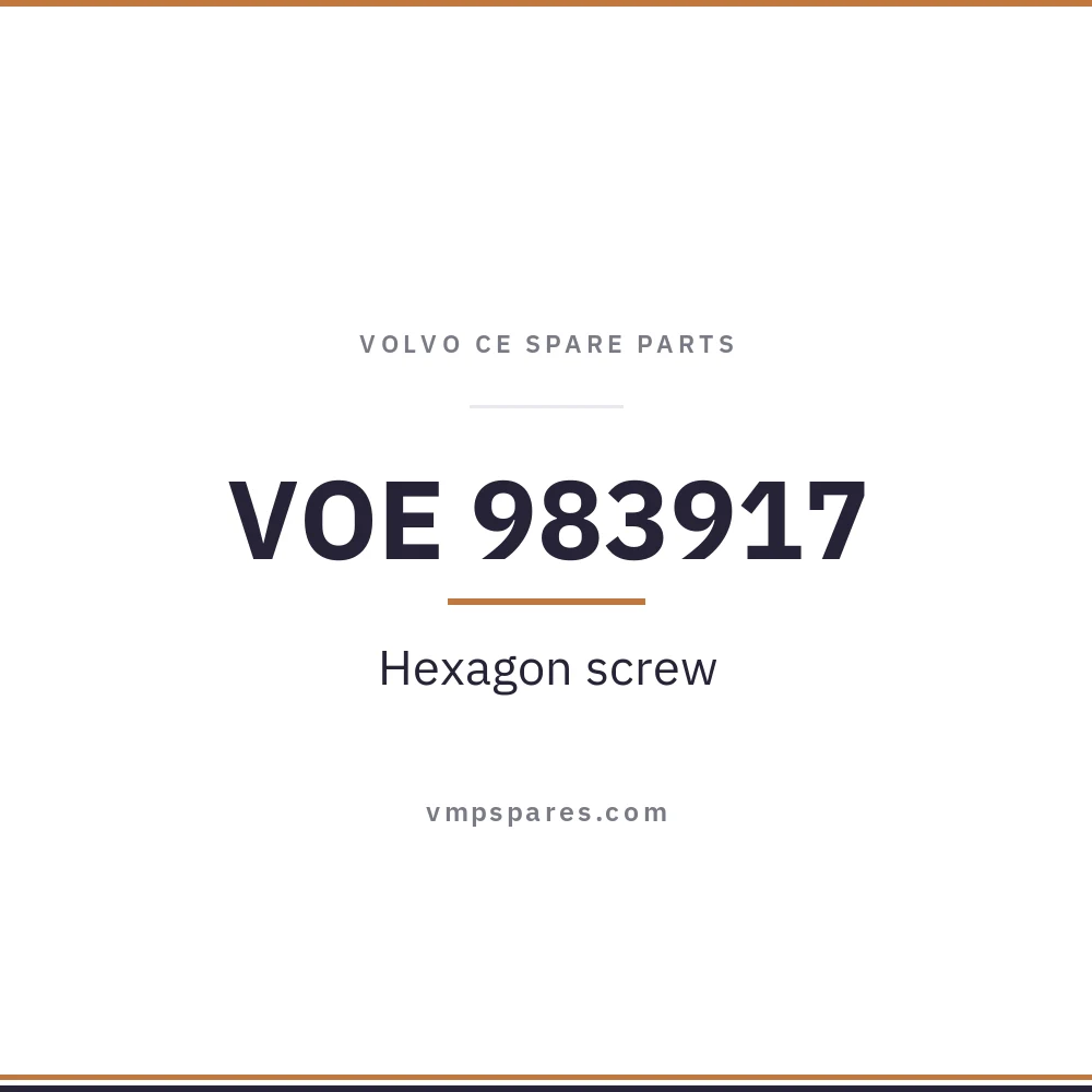VOE 983917 – Hexagon screw