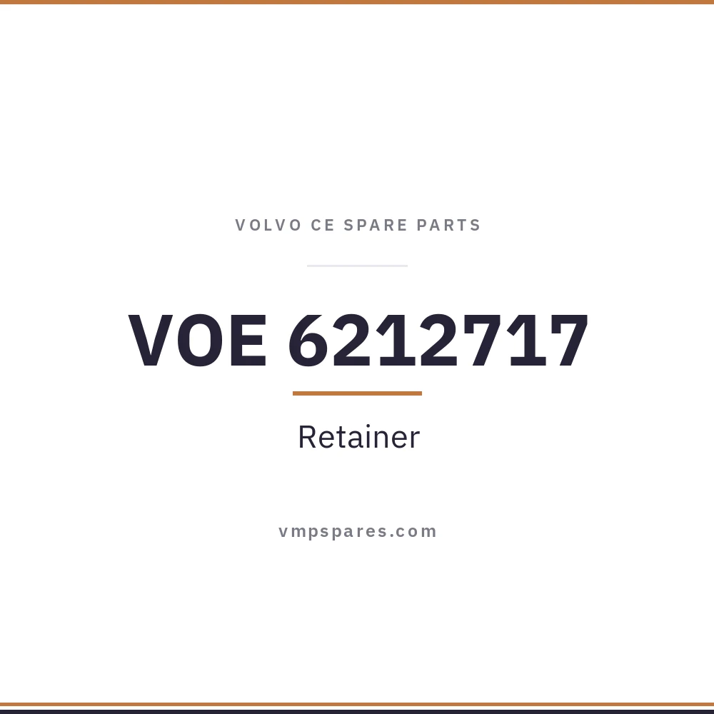 VOE 6212717 – Retainer