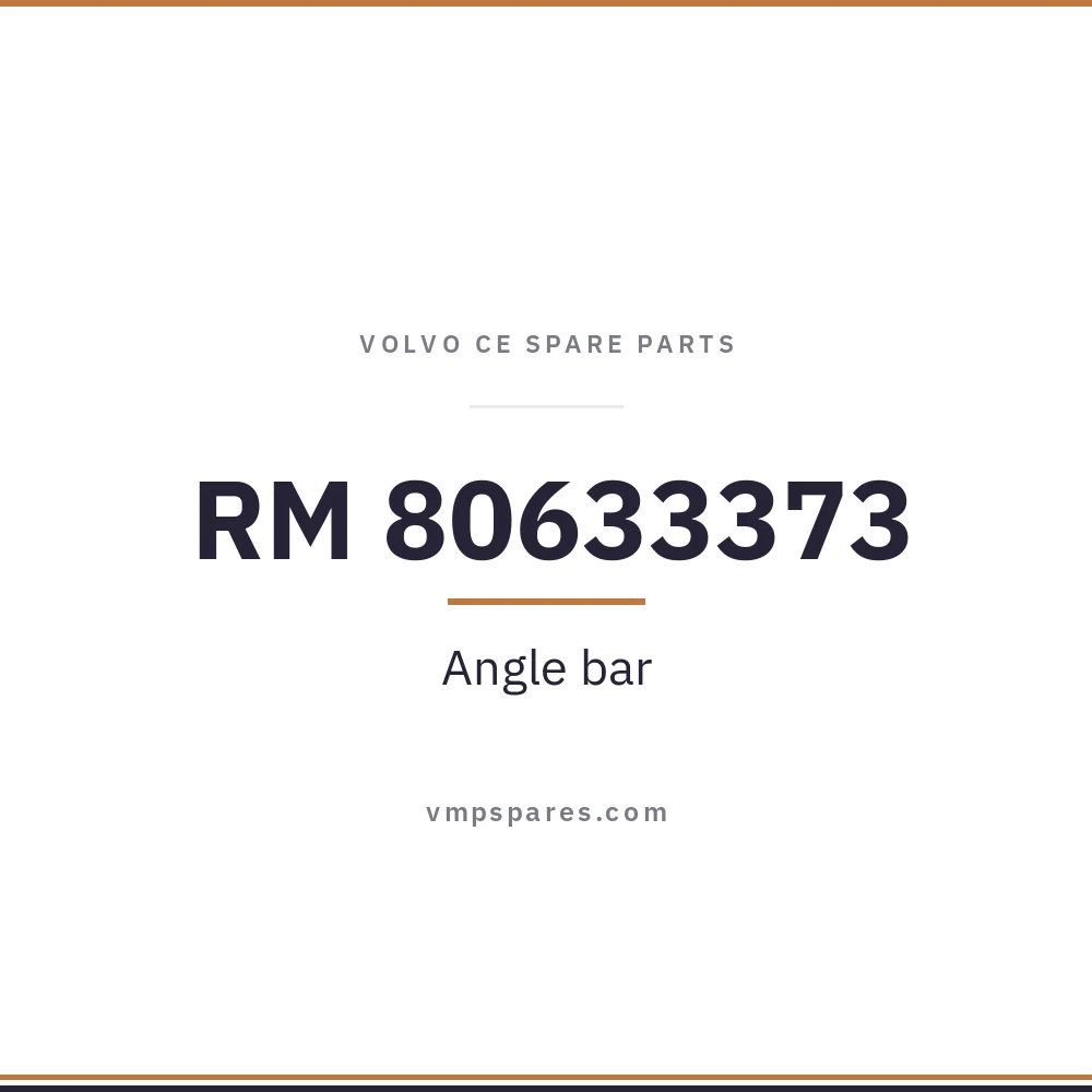 RM 80633373 – Angle bar