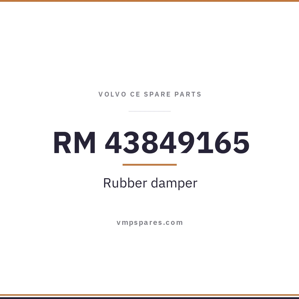 RM 43849165 – Rubber damper