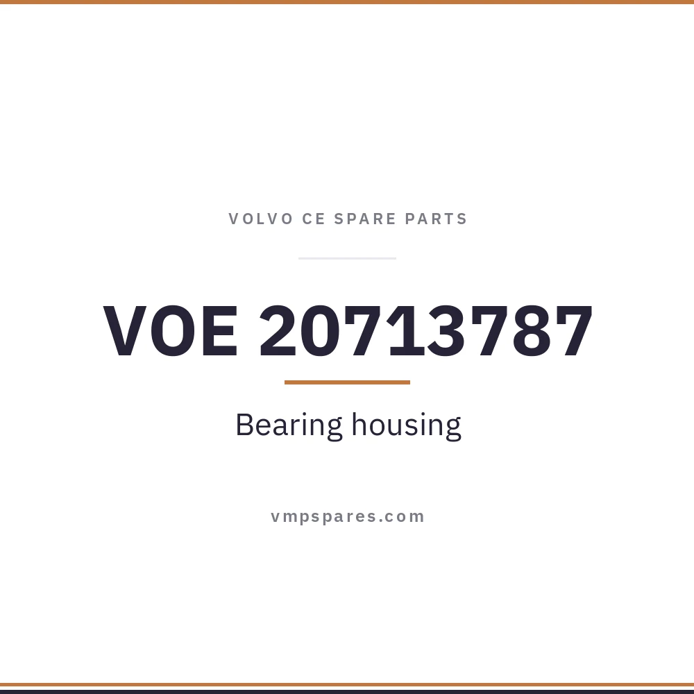VOE 20713787 – Bearing housing