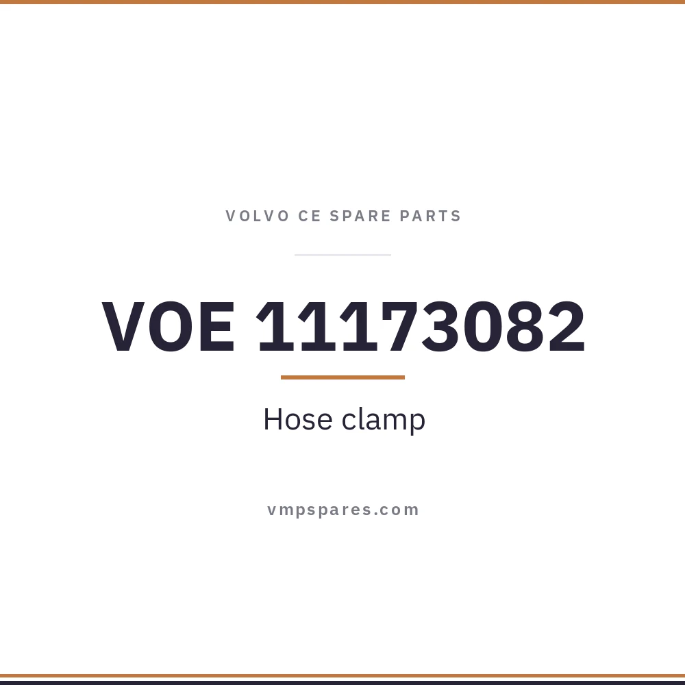 VOE 11173082 – Hose clamp