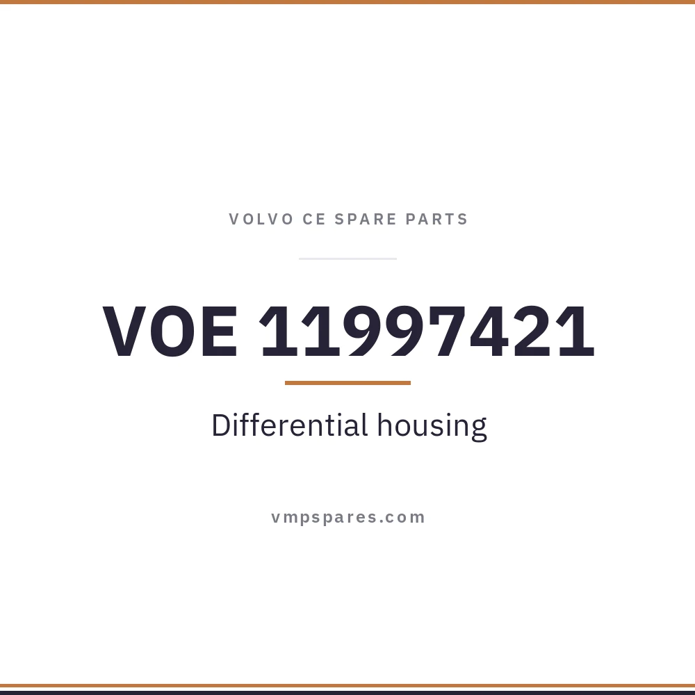 VOE 11997421 – Differential housing