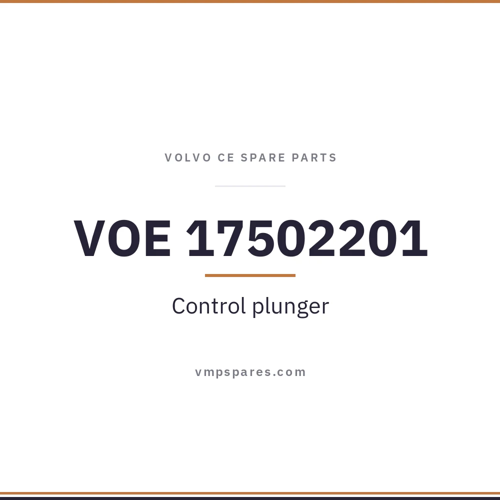VOE 17502201 – Control plunger