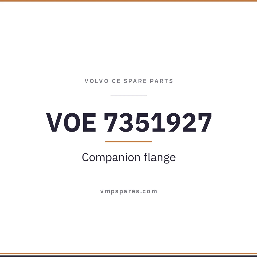 VOE 7351927 – Companion flange