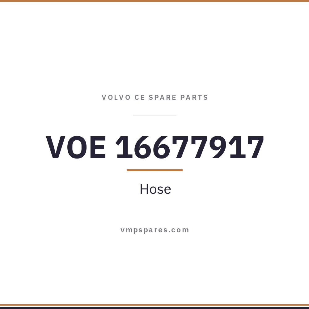 VOE 16677917 – Hose