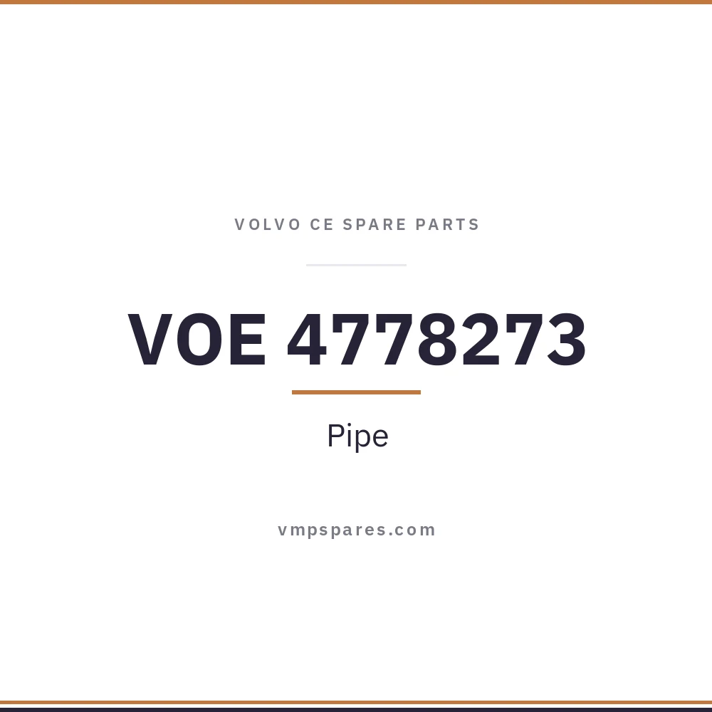VOE 4778273 – Pipe