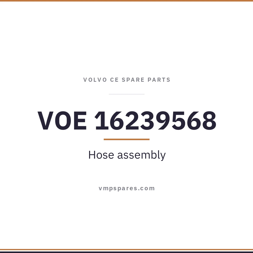 VOE 16239568 – Hose assembly