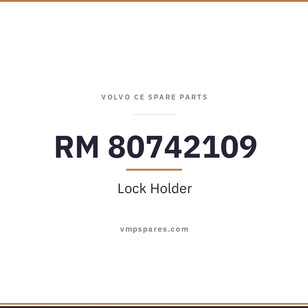 RM 80742109 – Lock Holder