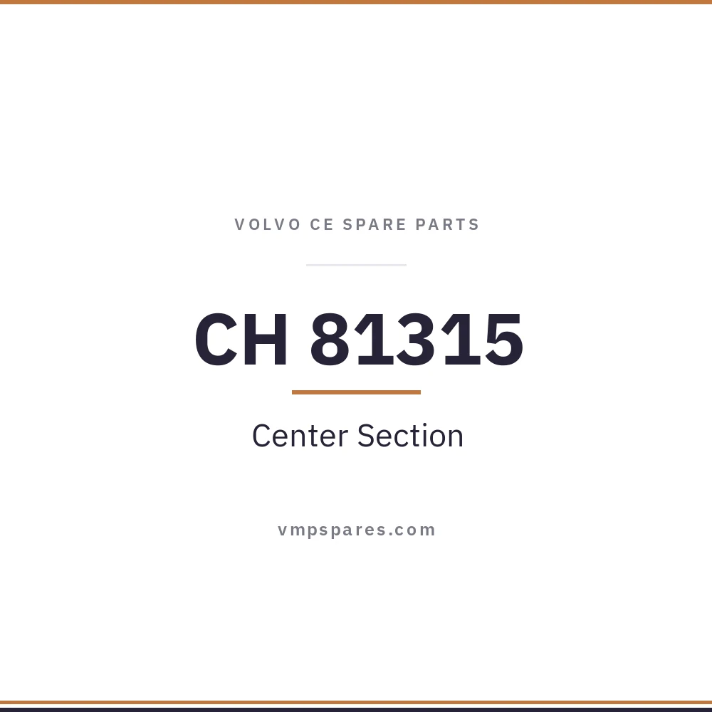 CH 81315 – Center Section