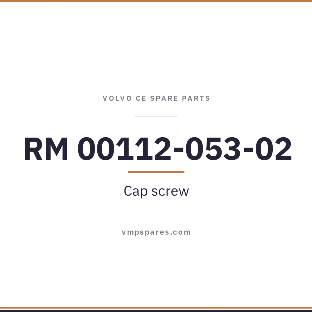 RM 00112-053-02 – Cap screw