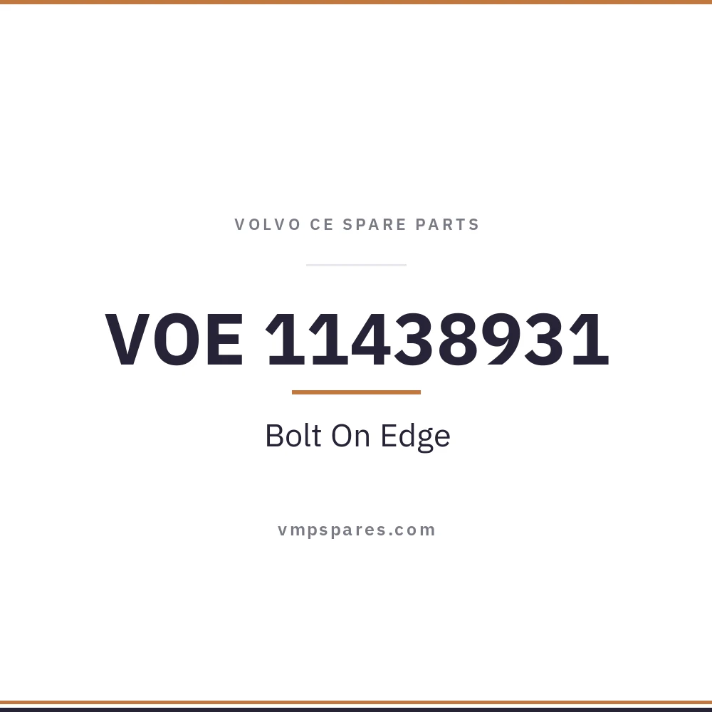 VOE 11438931 – Bolt On Edge