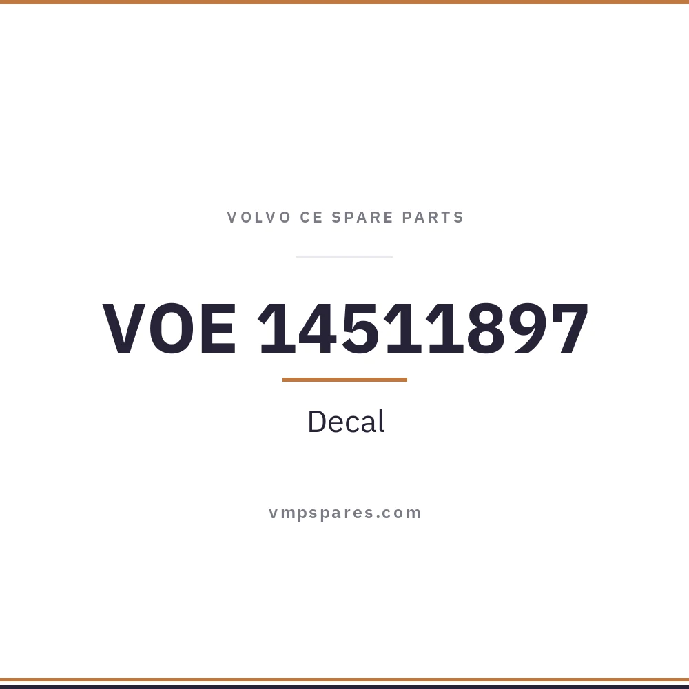 VOE 14511897 – Decal