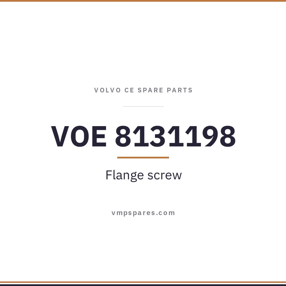 VOE 8131198 – Flange screw