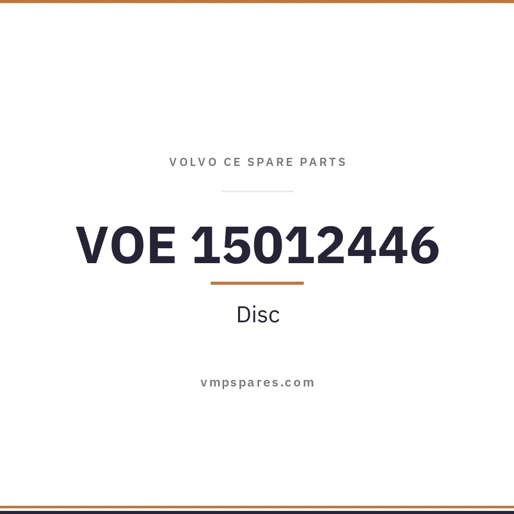 VOE 15012446 – Disc