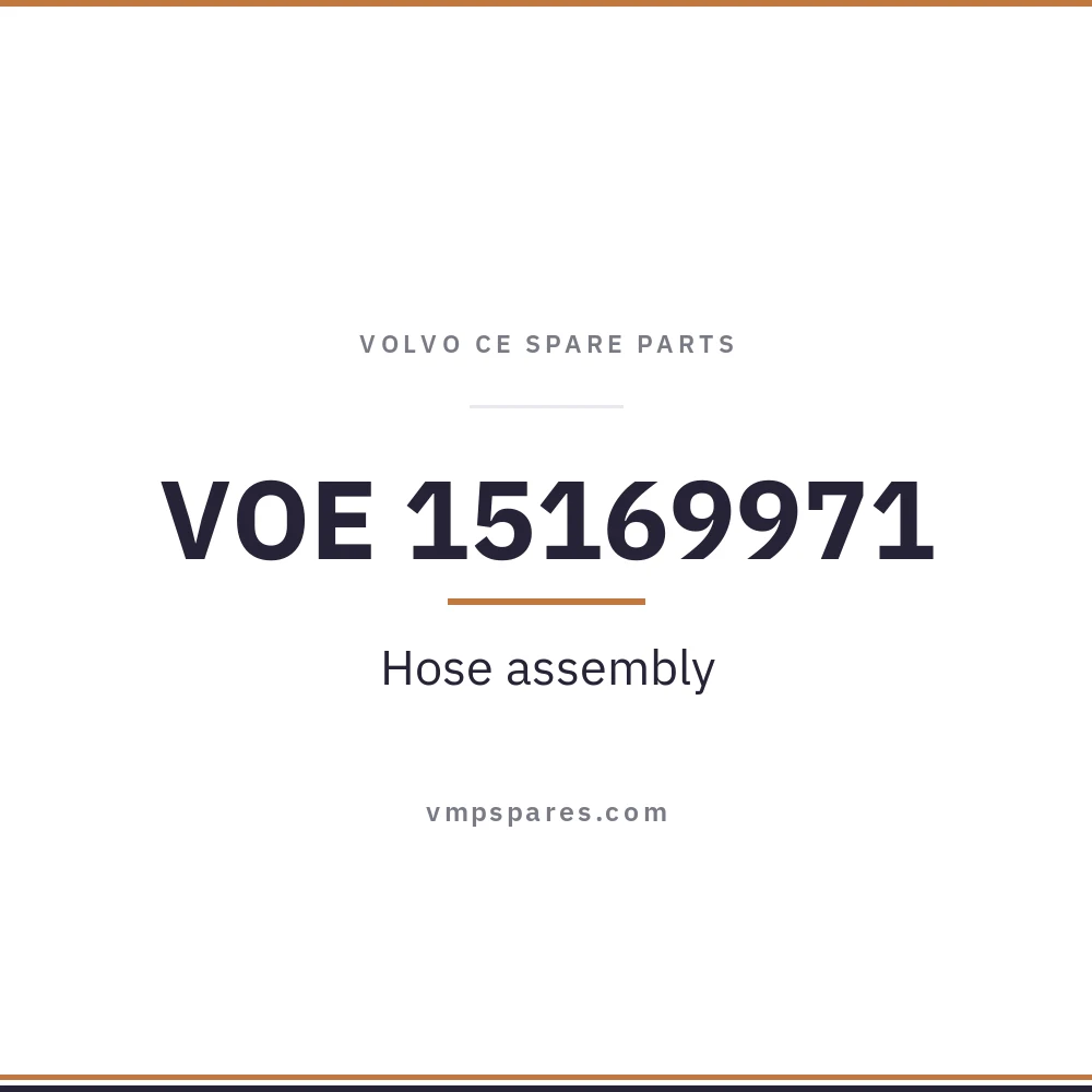 VOE 15169971 – Hose assembly