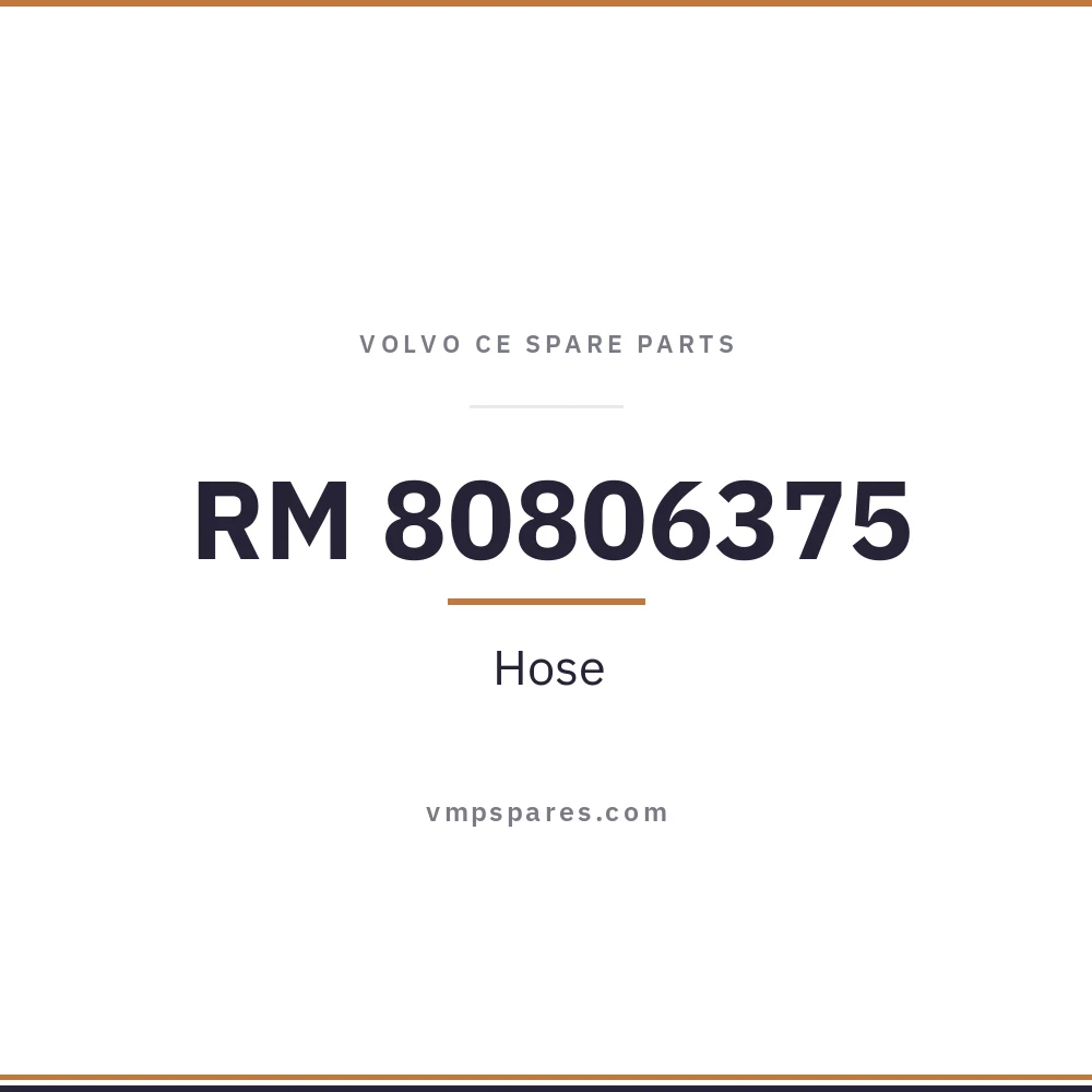 RM 80806375 – Hose